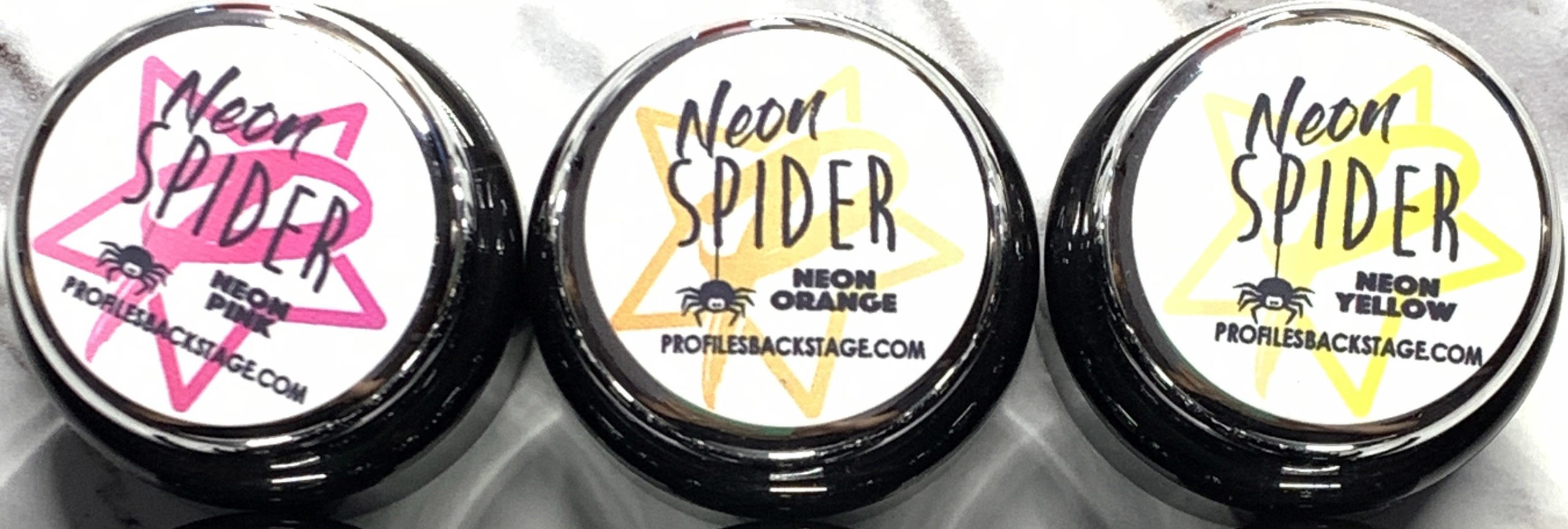 Spider Gel NEON!  Profiles Backstage